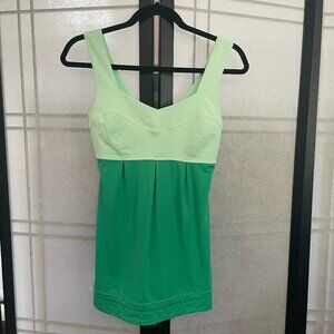 Lululemon Athletica Tame Me Tank Green